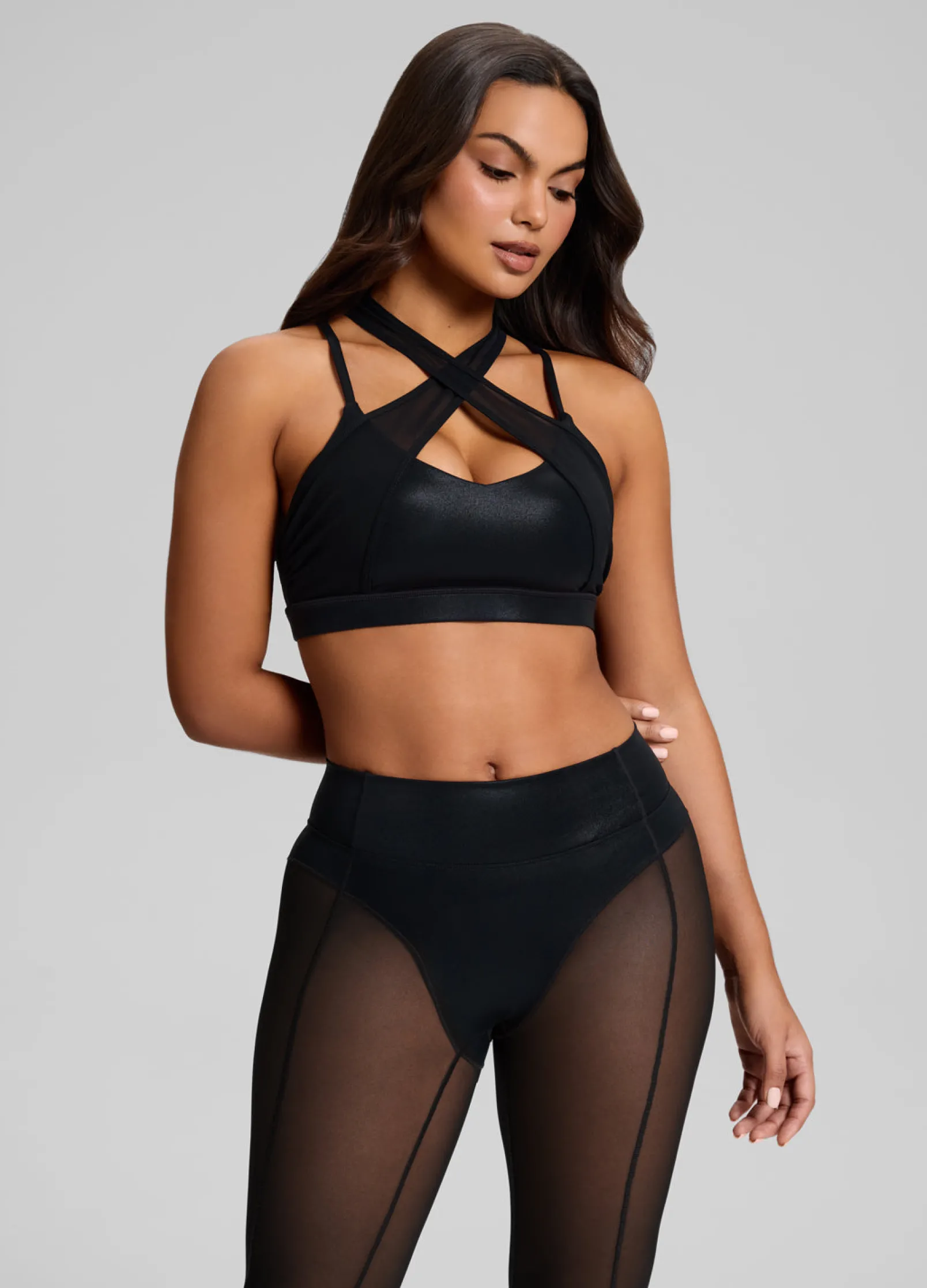 Sculpt Strappy Crossback Top