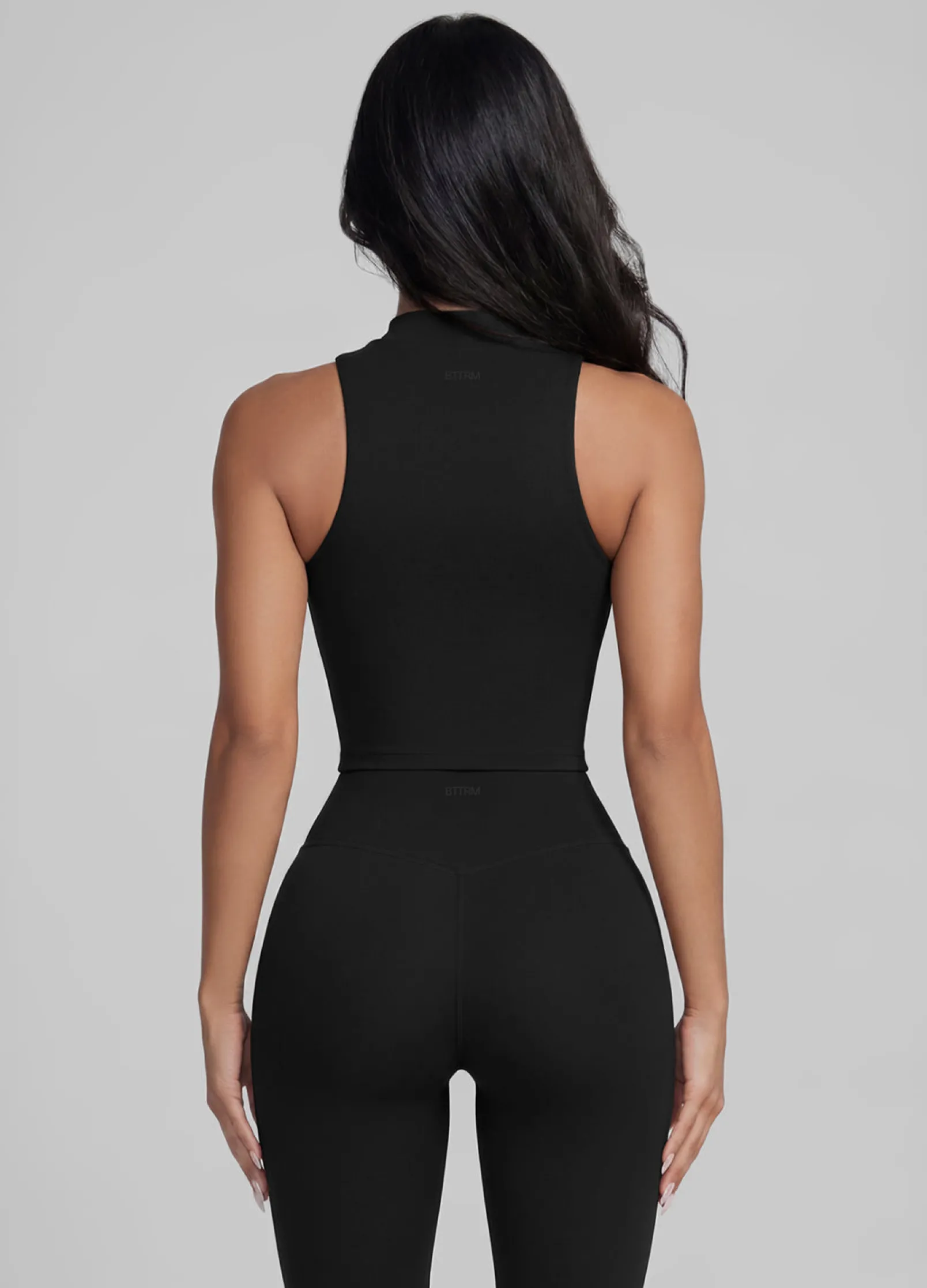 Sculpt Zip Crop Weste