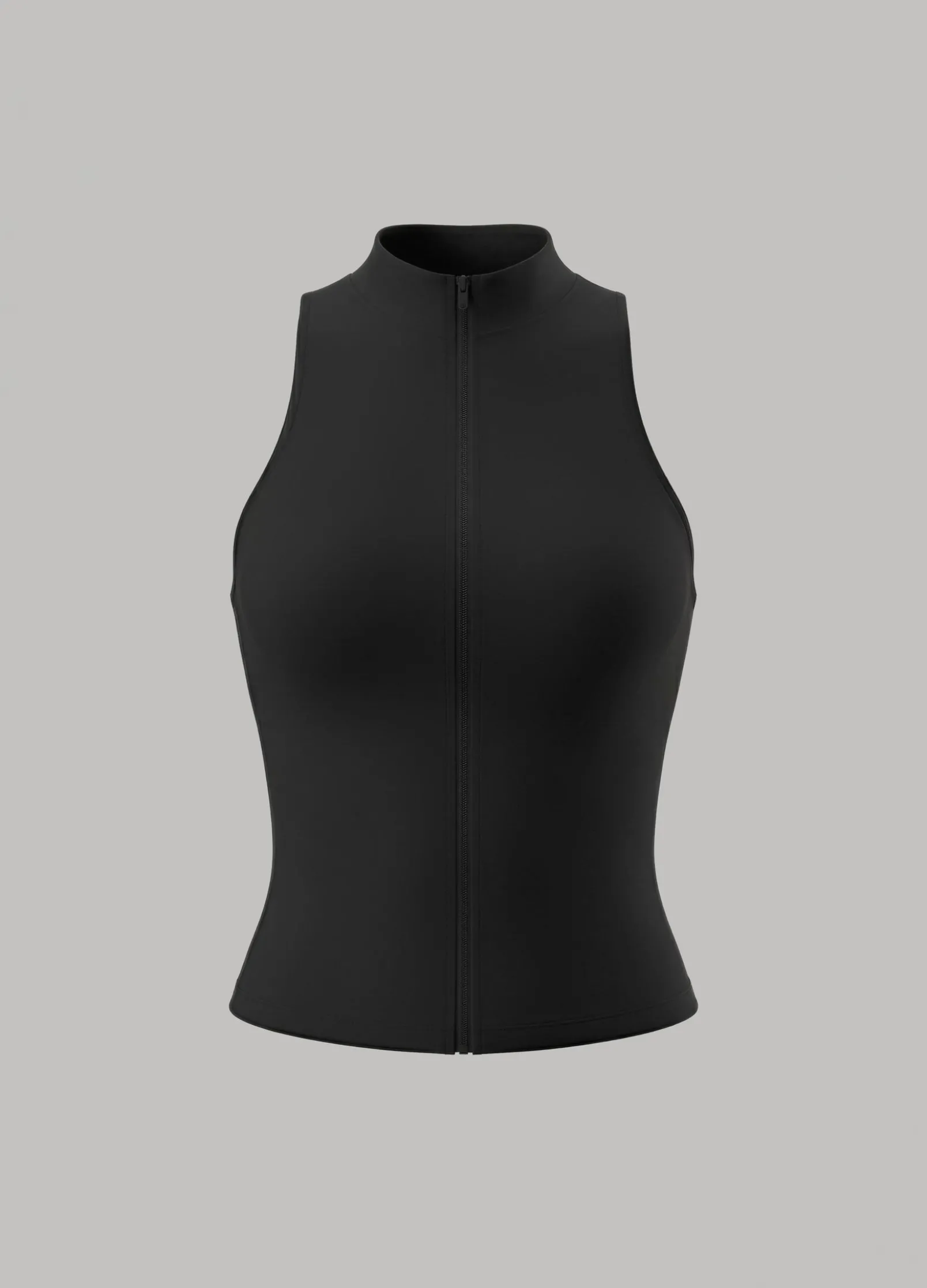 Sculpt Zip Crop Weste