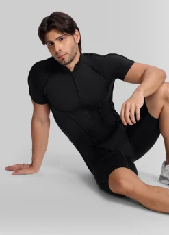 Sleek Shorts Open-Back Herosuit