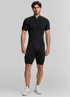 Sleek Shorts Open-Back Herosuit