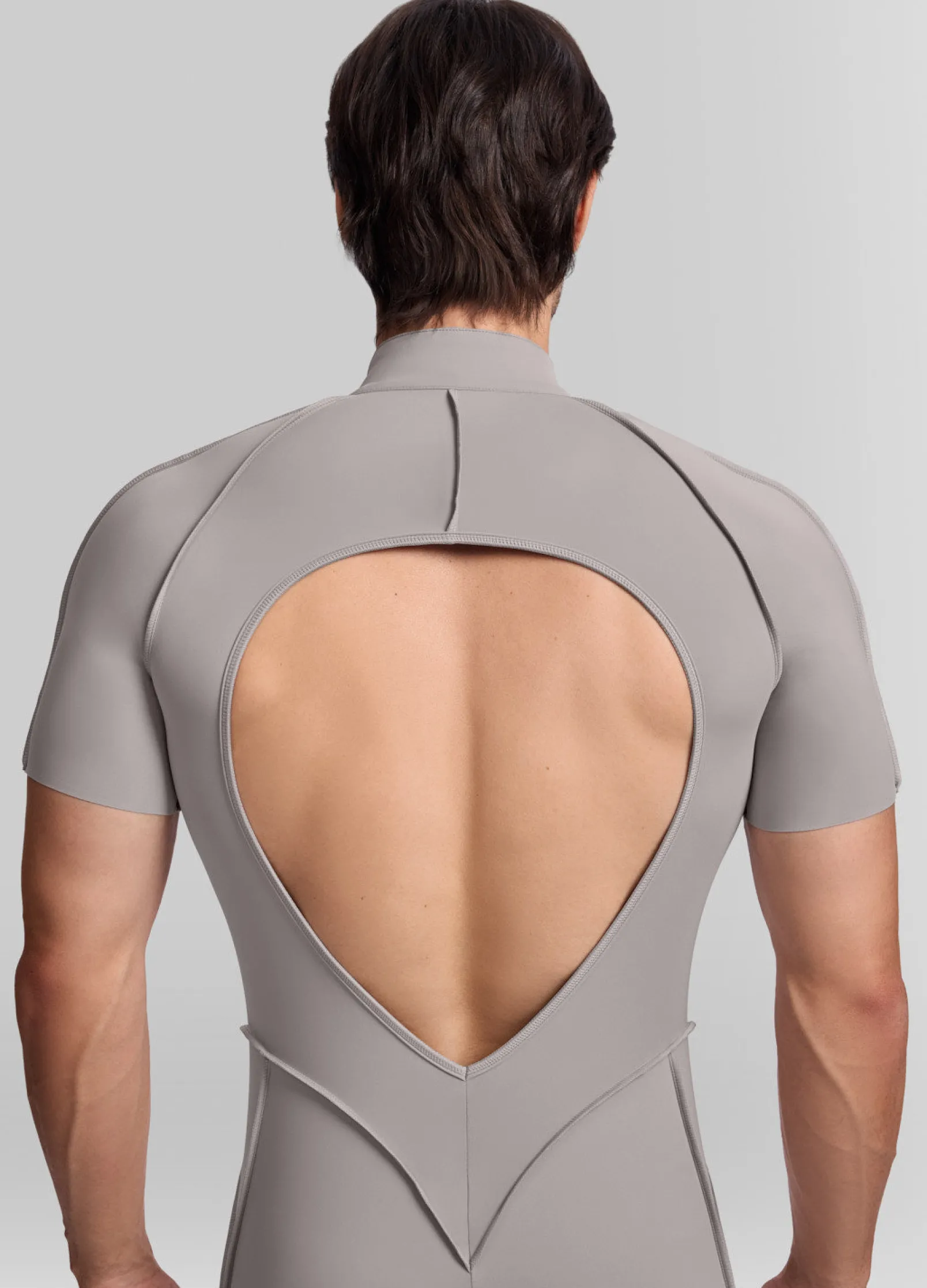 Sleek Shorts Open-Back Herosuit