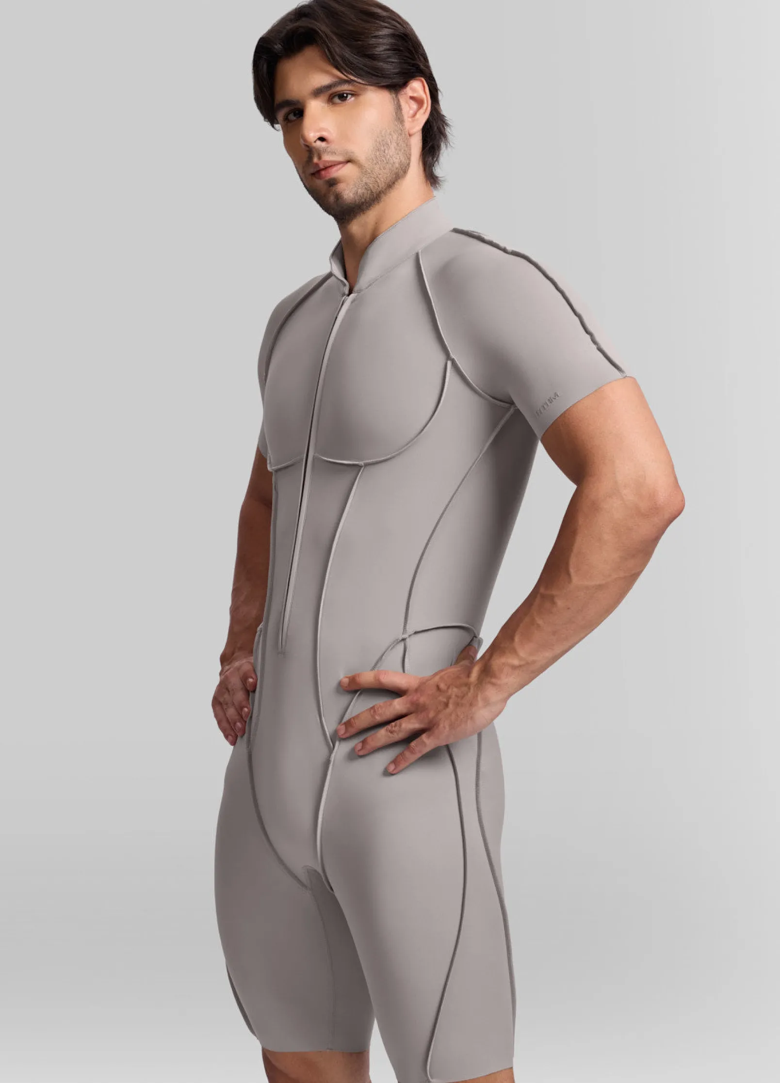 Sleek Shorts Open-Back Herosuit