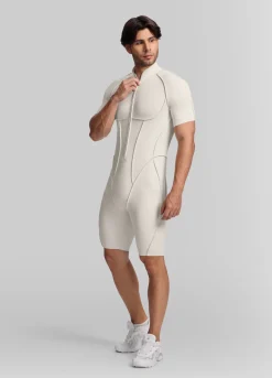 Sleek Shorts Open-Back Herosuit