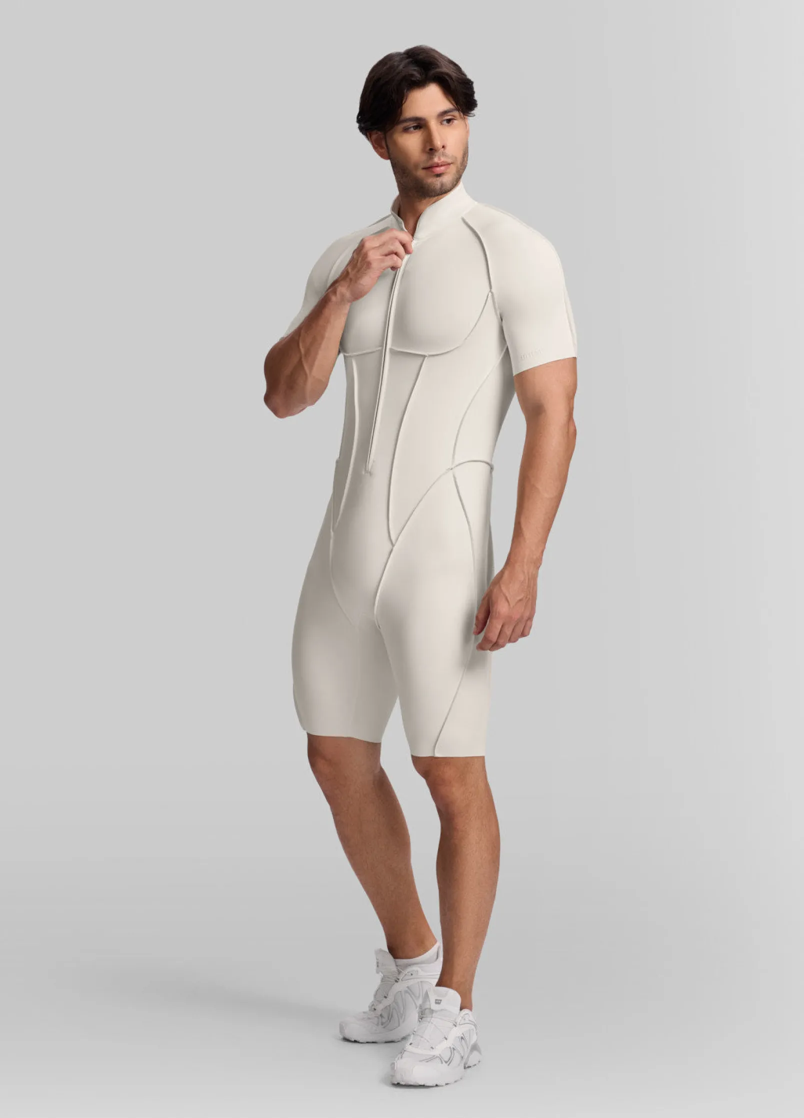 Sleek Shorts Open-Back Herosuit