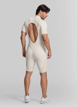 Sleek Shorts Open-Back Herosuit