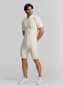 Sleek Shorts Open-Back Herosuit