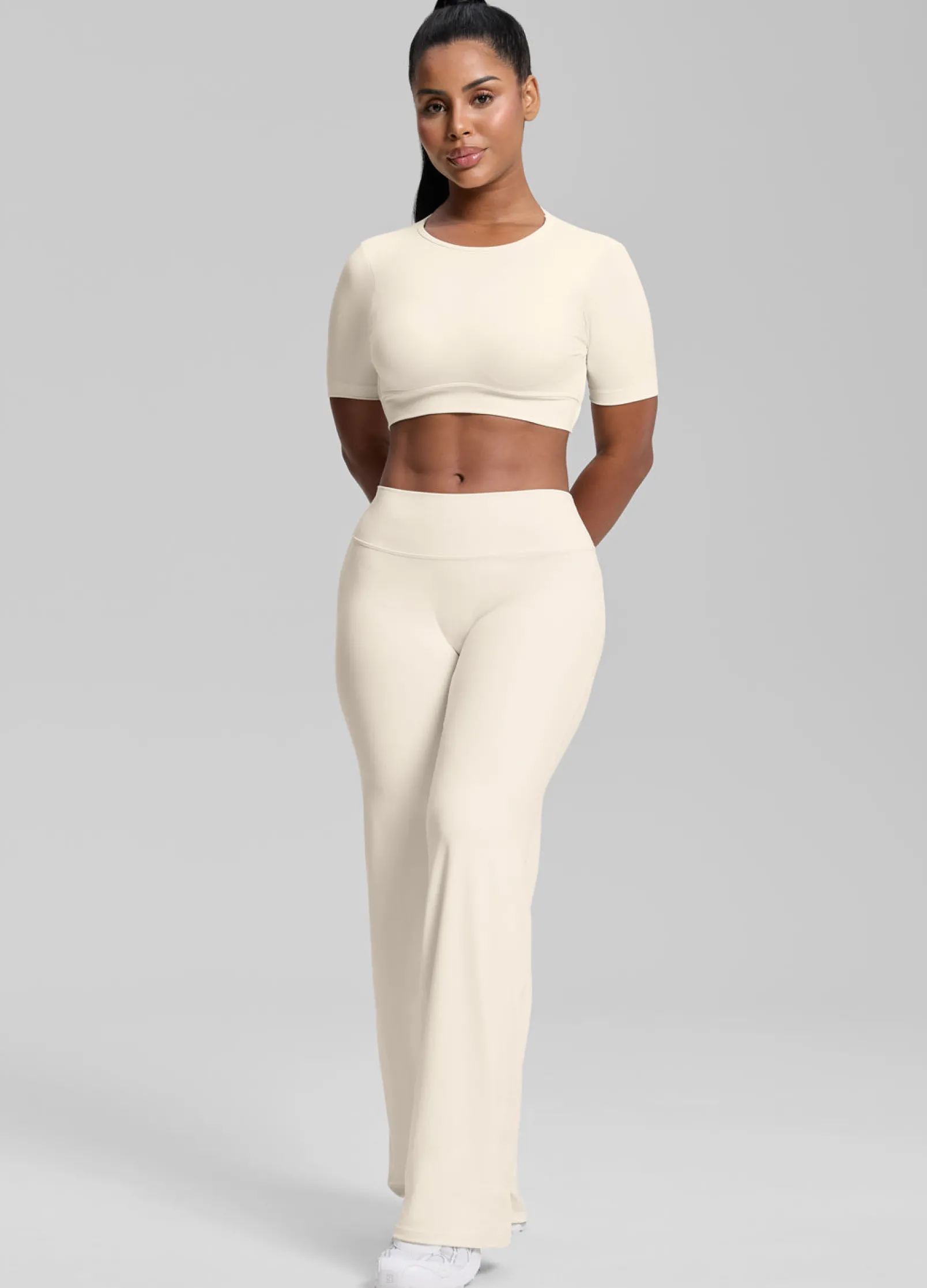 Straight Leg Flowy Stretchy Soft Sweat-Wicking Bottoms