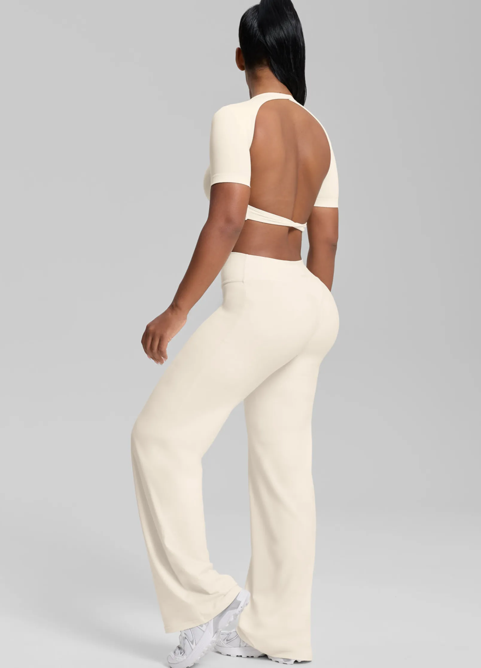 Straight Leg Flowy Stretchy Soft Sweat-Wicking Bottoms
