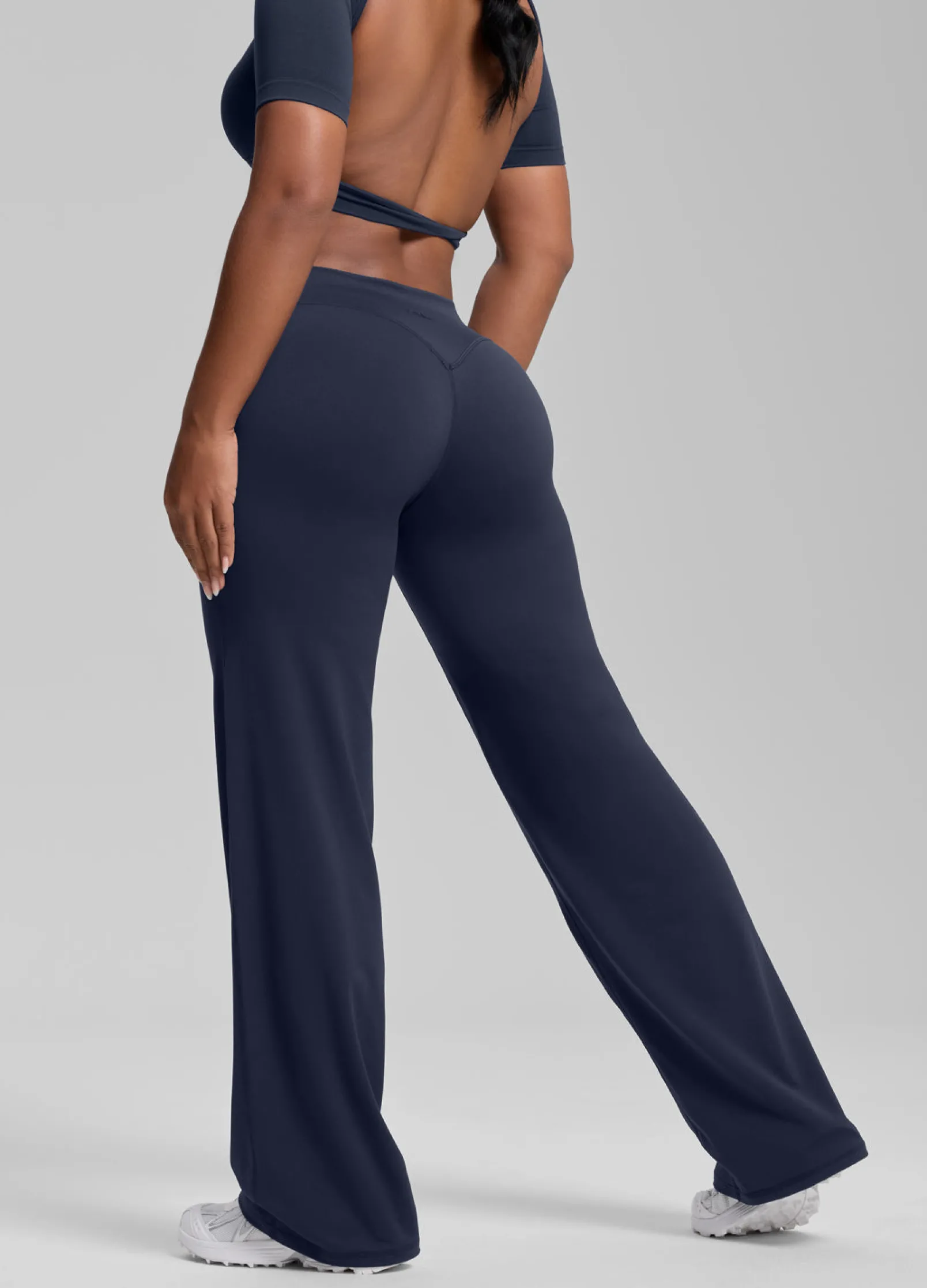 Straight Leg Flowy Stretchy Soft Sweat-Wicking Bottoms