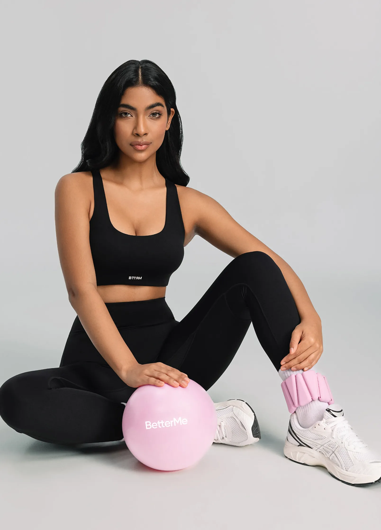 Stretch-Performance-Leggings mit hohem Bund