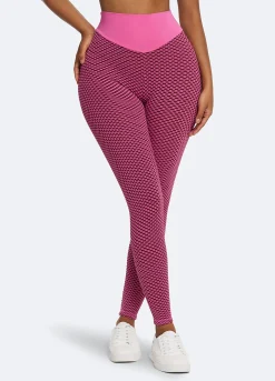 Strukturierte Scrunch-Leggings