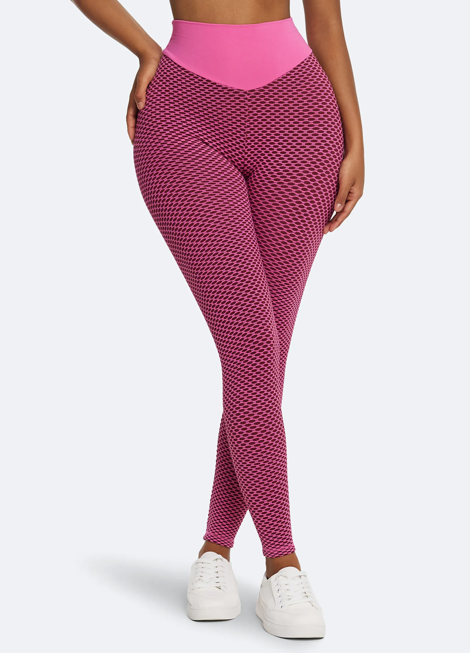 Strukturierte Scrunch-Leggings