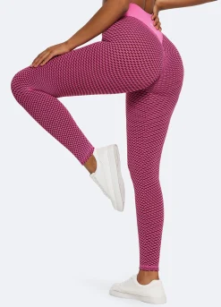Strukturierte Scrunch-Leggings