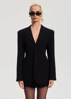 Taillierter einreihiger Blazer