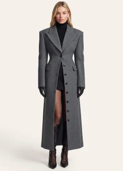 Tailored Wool Maxi Coat