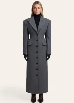 Tailored Wool Maxi Coat