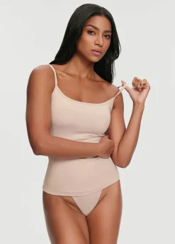 Tanktop mit dünnen Trägern