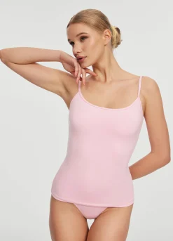 Tanktop mit dünnen Trägern
