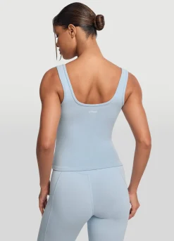 Tanktop mit Knopfleiste