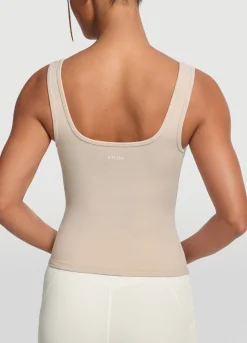 Tanktop mit Knopfleiste