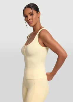 Tanktop mit Knopfleiste