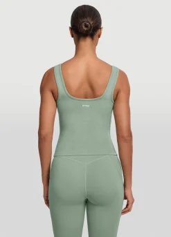Tanktop mit Knopfleiste