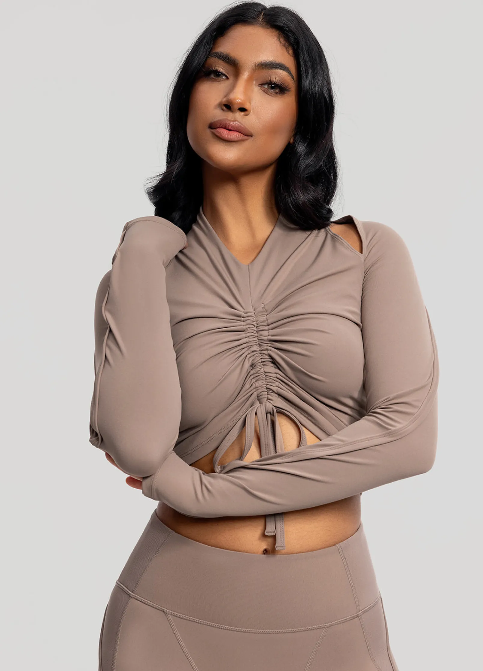 Verstellbares Crop-Top