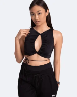 Vorne gebundenes sexy Stütz-Top