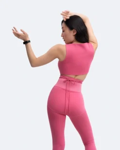 Vorne gebundenes sexy Stütz-Top