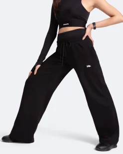 Weite Hose mit Bauchkontrolle