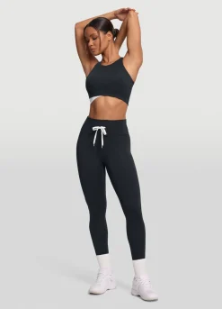 Zweifarbiges Crop-Top